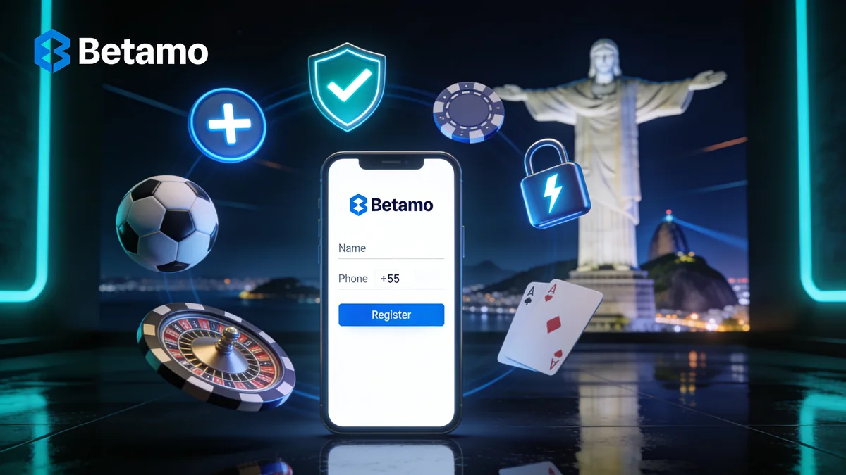 betamo no Brasil — Como Criar uma Conta na betamo